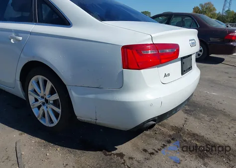 2014 Audi A6 2.0T Premium from USA, damaged, VIN WAUGFAFC7EN052009